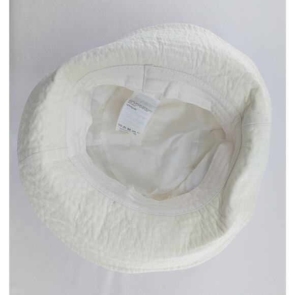 Rip Curl White Bucket Hat Retro Rainbow Stripe Surf Beach Sun Hat NEW - Picture 3 of 7